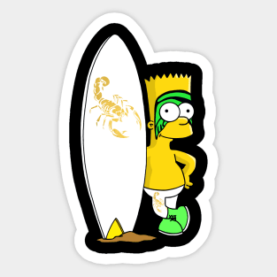 Surfer Sticker